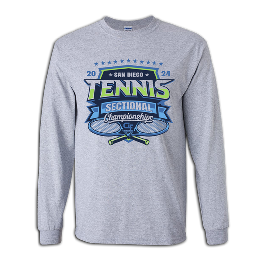 2024 CIF-SDS Championship Boys Tennis Long Sleeve Shirt