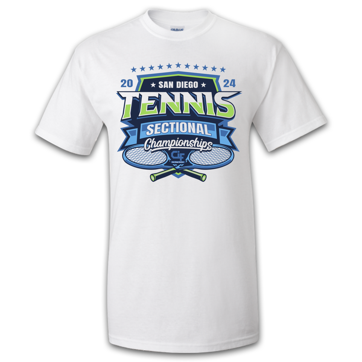 2024 CIF-SDS Championship Boys Tennis T-Shirt