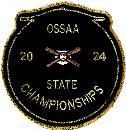 2024 OSSAA State Championship Baseball Patch