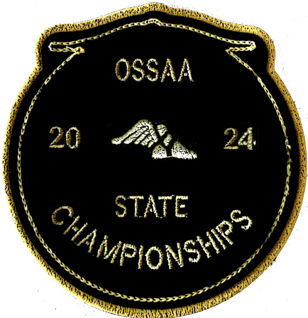 2024 OSSAA State Championship Track & Field Patch