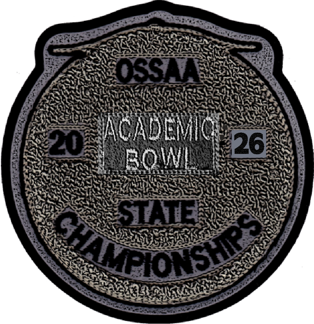 2026 OSSAA State Championship Academic Bowl Patch