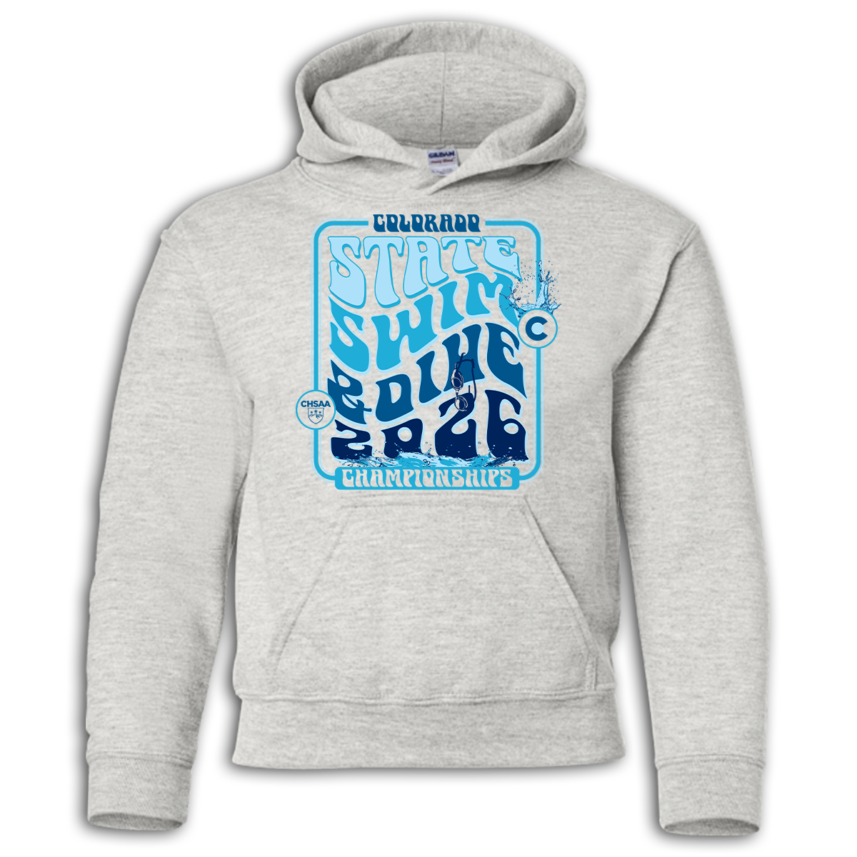 2026 CHSAA State Championship Boys Swim & Dive Hoodie