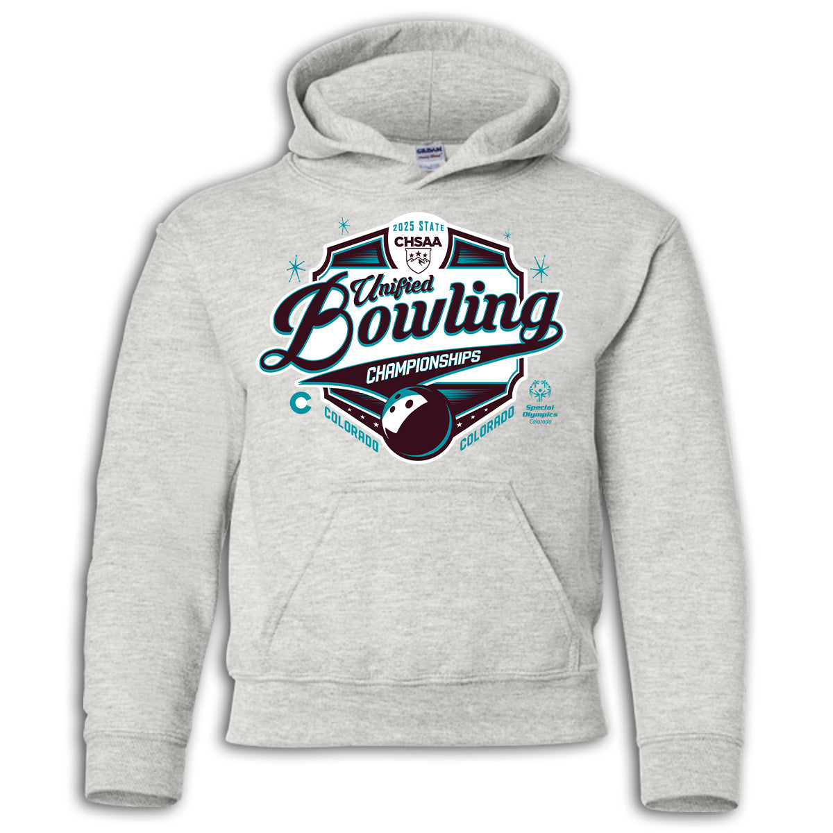 2025 CHSAA State Championship Unified Bowling Hoodie