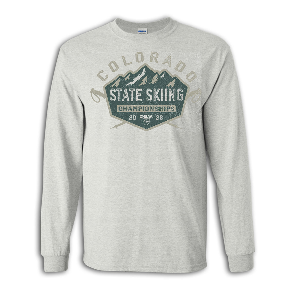 2026 CHSAA State Championship Skiing Long Sleeve Shirt