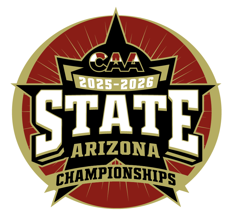 2025-26 CAA State Championships Lapel Pin