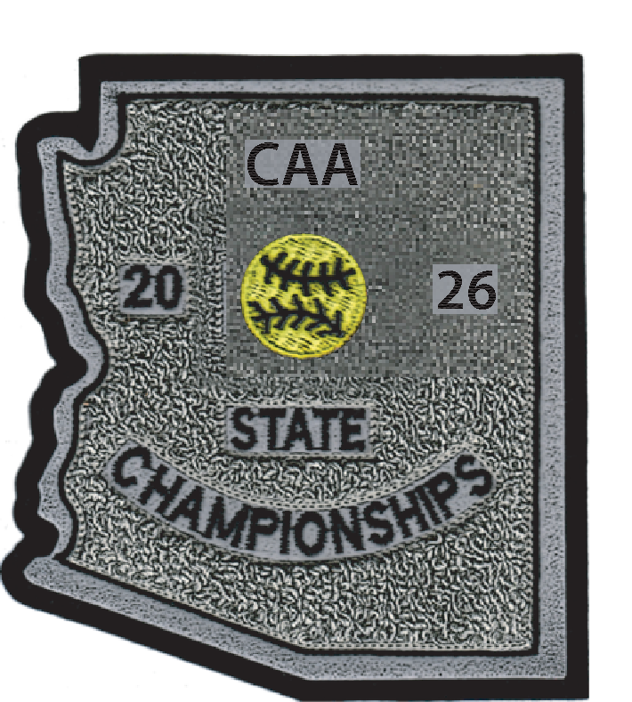 2026 CAA State Championship Softball Patch
