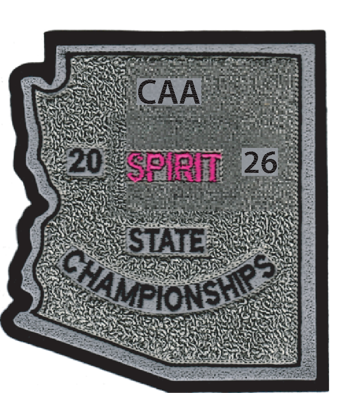 2026 CAA State Championship Spirit Patch