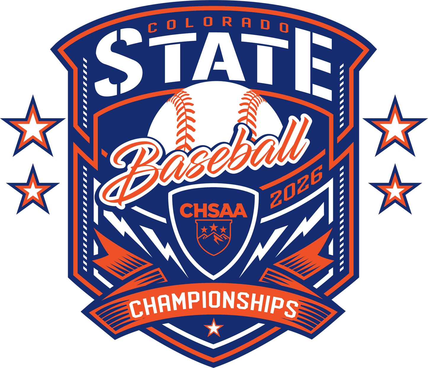 2026 CHSAA State Championship Baseball Sticker 3-Pack