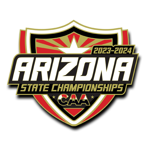 2023-24 CAA State Championships Lapel Pin