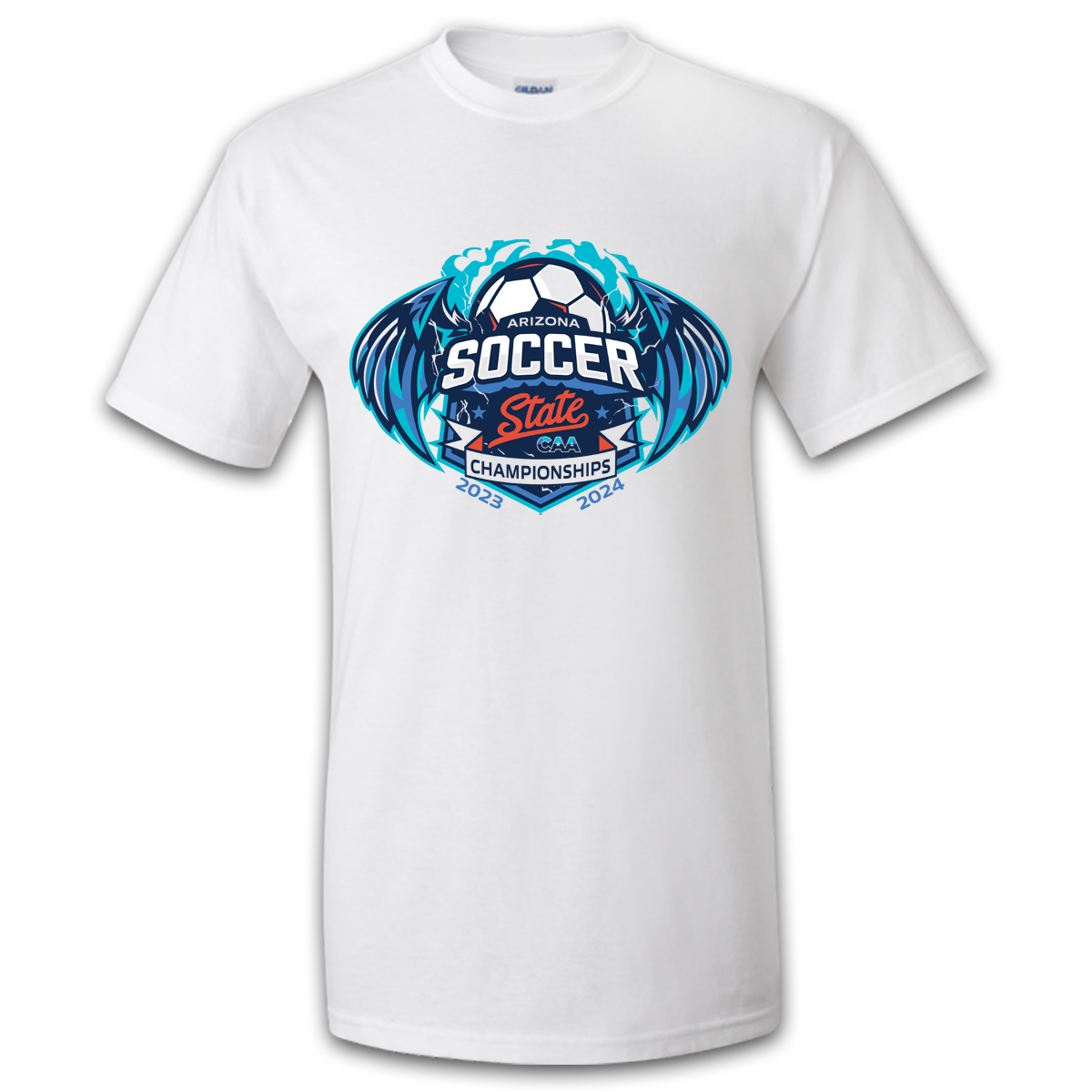 2023-24 CAA State Championship Boys Soccer T-Shirt