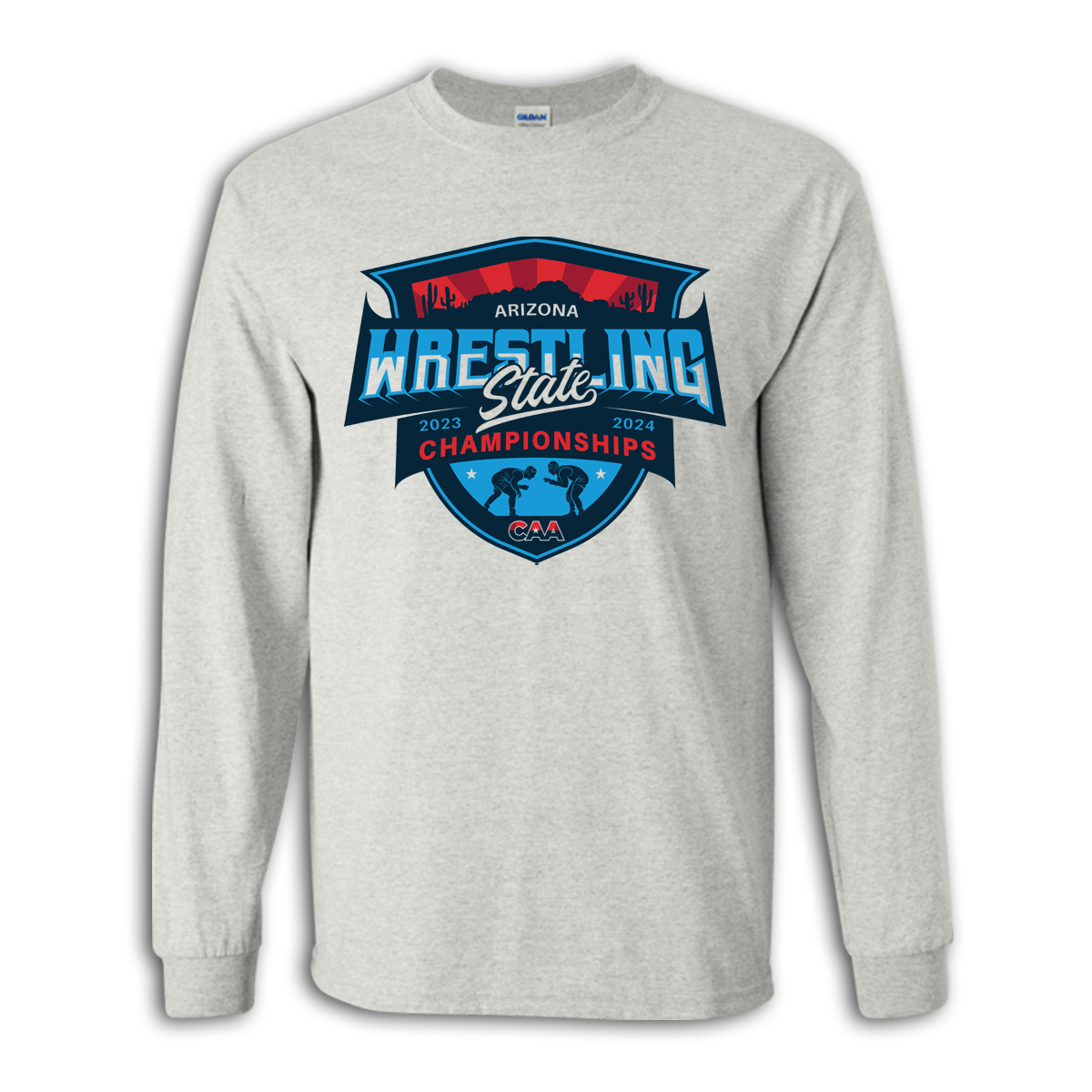 2023-24 CAA State Championship Wrestling Long Sleeve Shirt