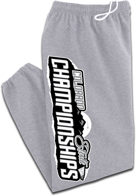 CHSAA State Championship Ash Gray Sweatpants