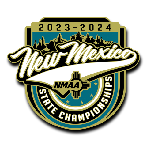2023-24 NMAA State Championships Lapel Pin