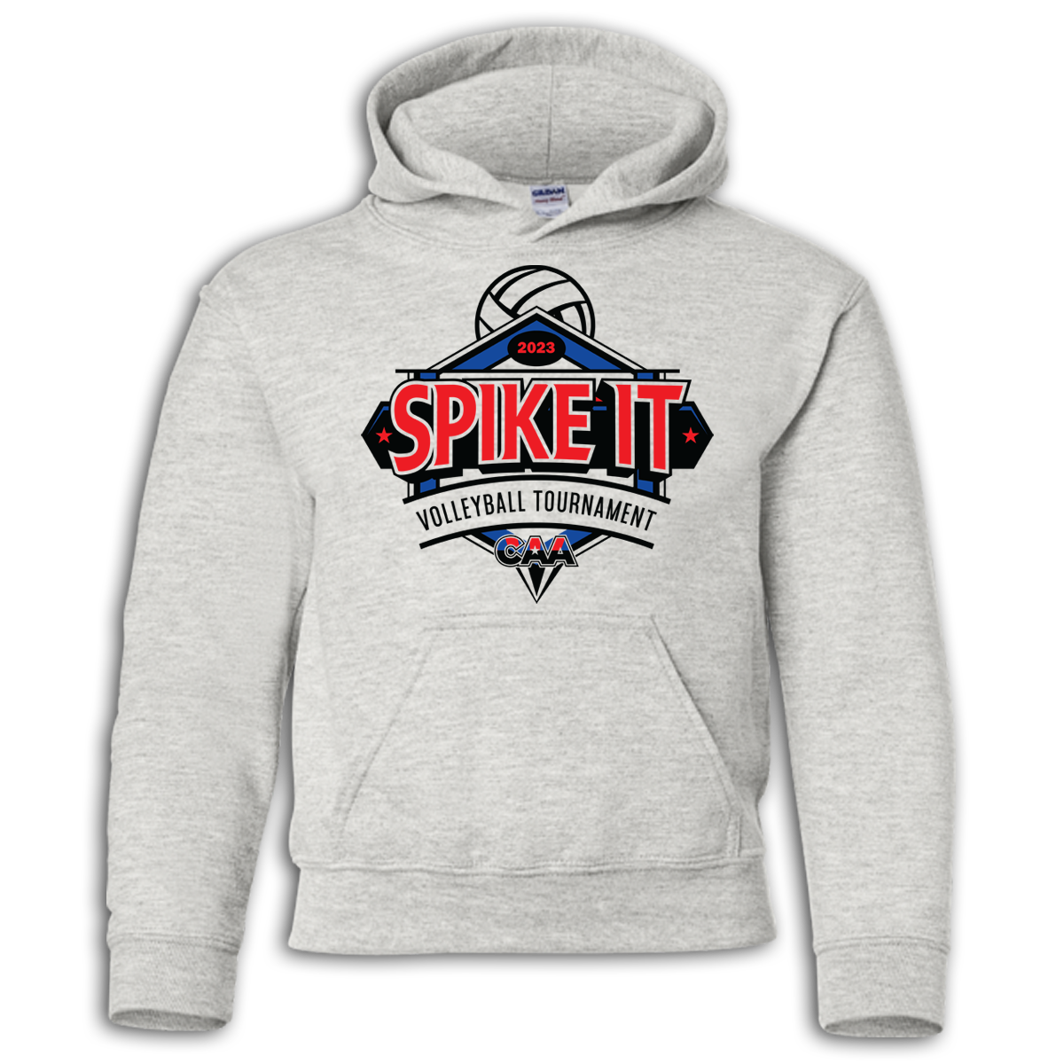 2023 CAA Spike It Tournament Volleyball Hoodie