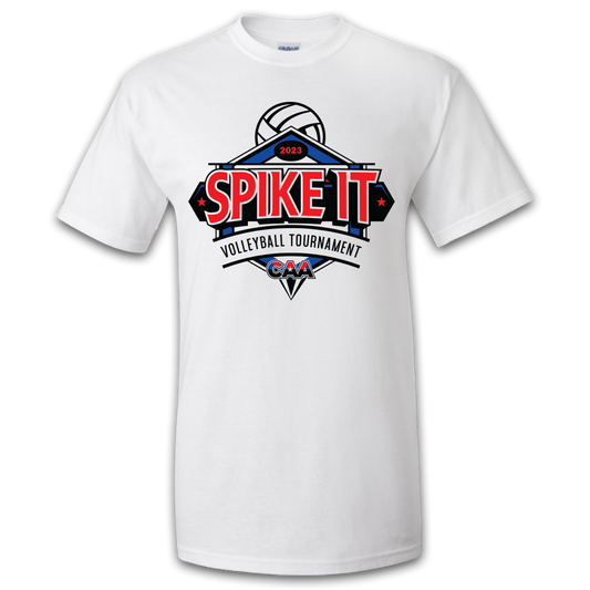 2023 CAA Spike It Tournament Volleyball T-Shirt