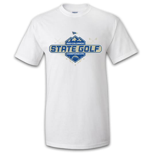 2023 CHSAA State Championship Boys Golf T-Shirt
