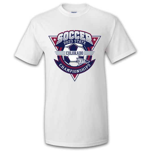 2023 CHSAA State Championship Boys Soccer T-Shirt