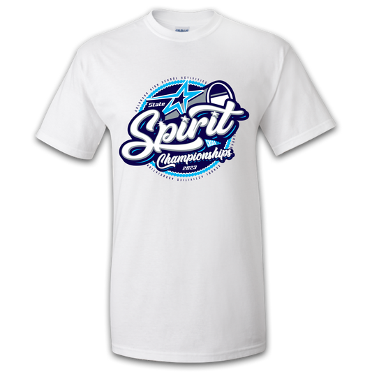 2023 CHSAA State Championship Spirit White T-Shirt