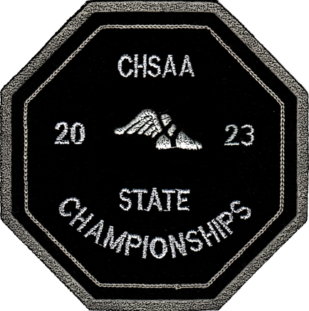 2023 CHSAA State Championship Track & Field Patch
