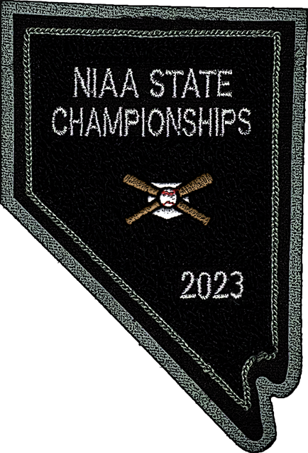 2023 NIAA State Championship Baseball Patch
