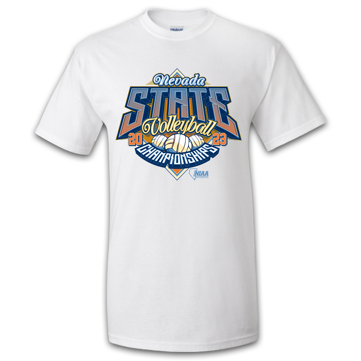 2023 NIAA State Championship Boys Volleyball T-Shirt