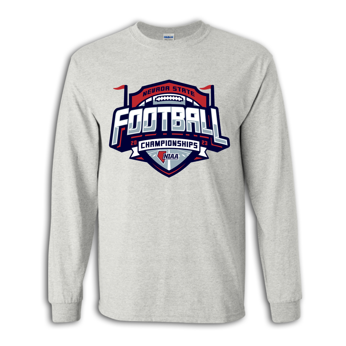 2023 NIAA State Championship Football Long Sleeve Shirt