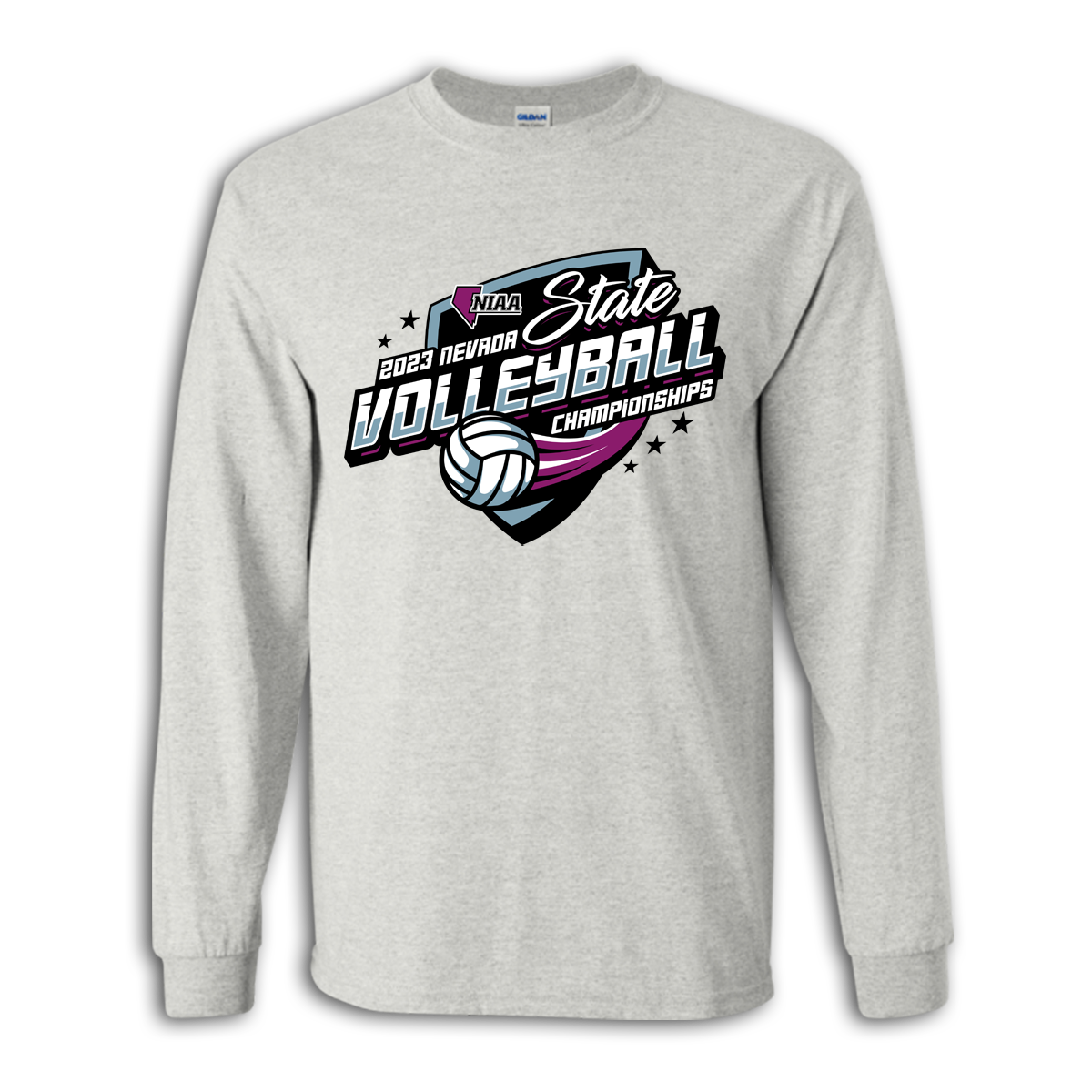 2023 NIAA State Championship Girls Volleyball Long Sleeve Shirt