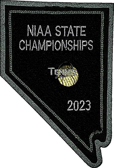 2023 NIAA State Championship Tennis Patch