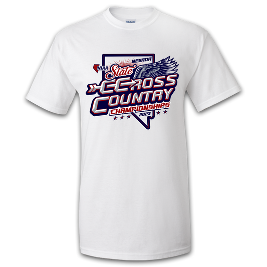 2023 NIAA State Championship Cross Country T-Shirt