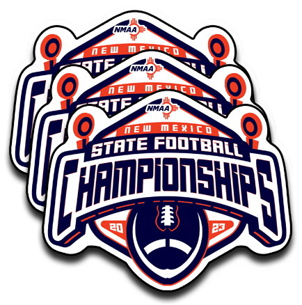2023 NMAA State Championship Football Sticker 3-Pack