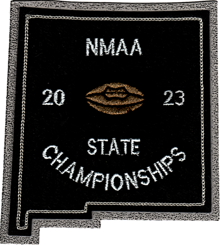 2023 NMAA State Championship Football Patch