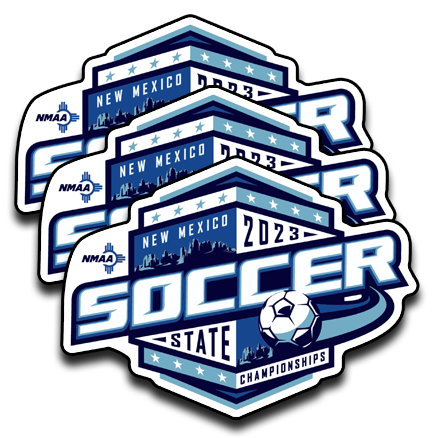 2023 NMAA State Championship Soccer Sticker 3-Pack