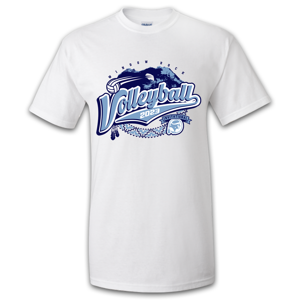 2023 Window Rock Invitational Volleyball Tournament T-Shirt