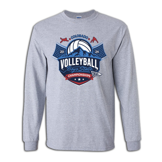 2024 CHSAA State Championship Boys Volleyball Long Sleeve Shirt