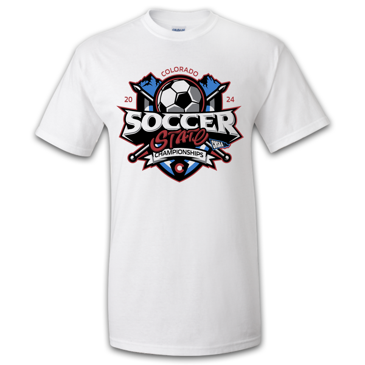 2024 CHSAA State Championship Girls Soccer TShirt Kukulski Brothers