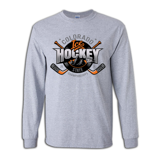 2024 CHSAA State Championship Ice Hockey Long Sleeve Shirt