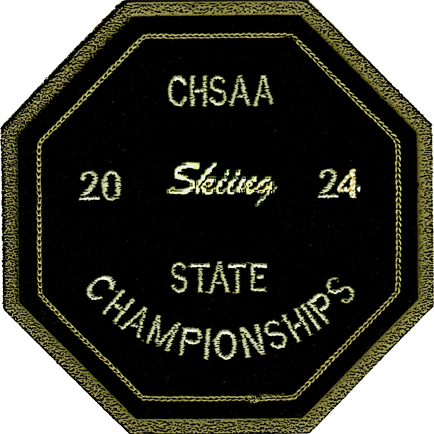 2024 CHSAA State Championship Skiing Patch