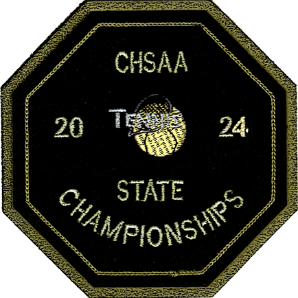 2024 CHSAA State Championship Tennis Patch