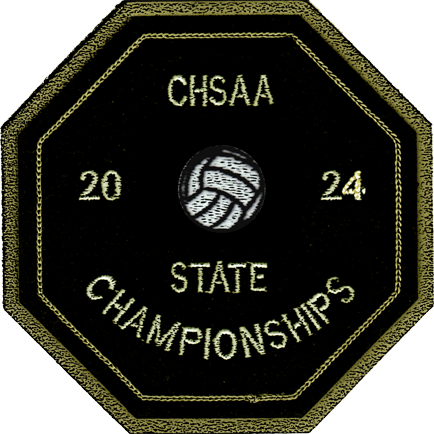 2024 CHSAA State Championship Volleyball Patch – Kukulski Brothers