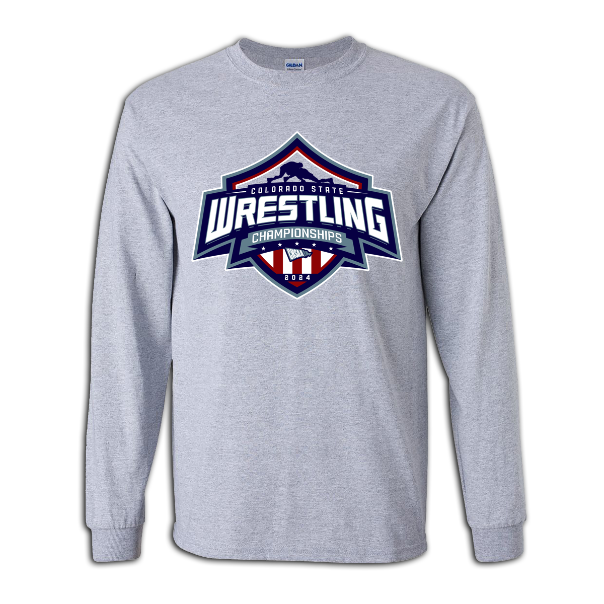 2024 CHSAA State Championship Wrestling Long Sleeve Shirt