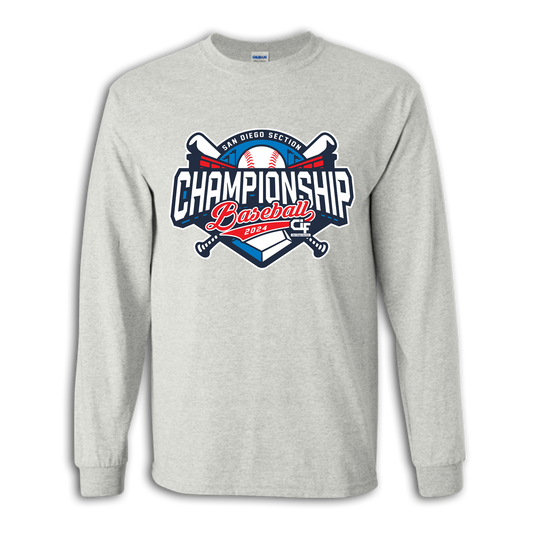 2024 CIF-SDS Championship Baseball Long Sleeve Shirt