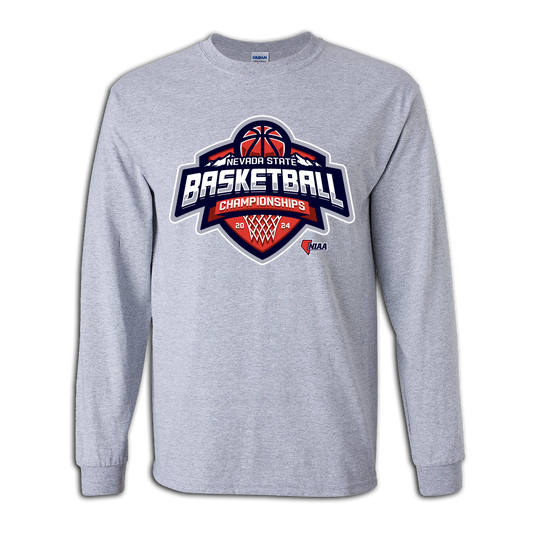2024 NIAA State Championship Basketball Long Sleeve Shirt