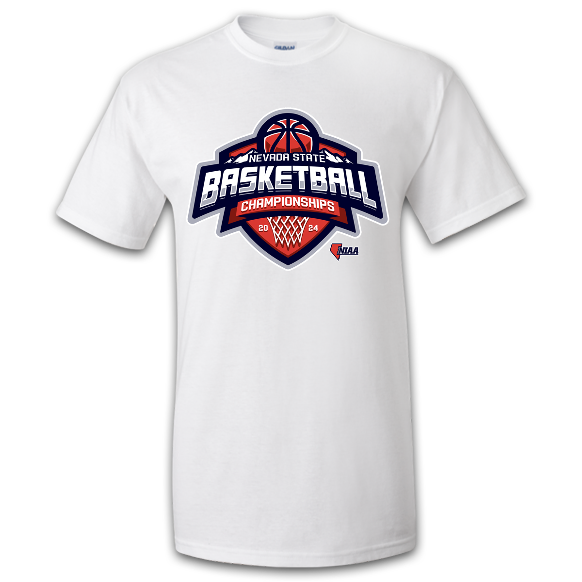 2024 NIAA State Championship Basketball T-Shirt