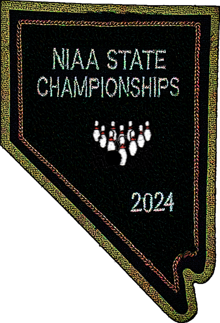 2024 NIAA State Championship Bowling Patch