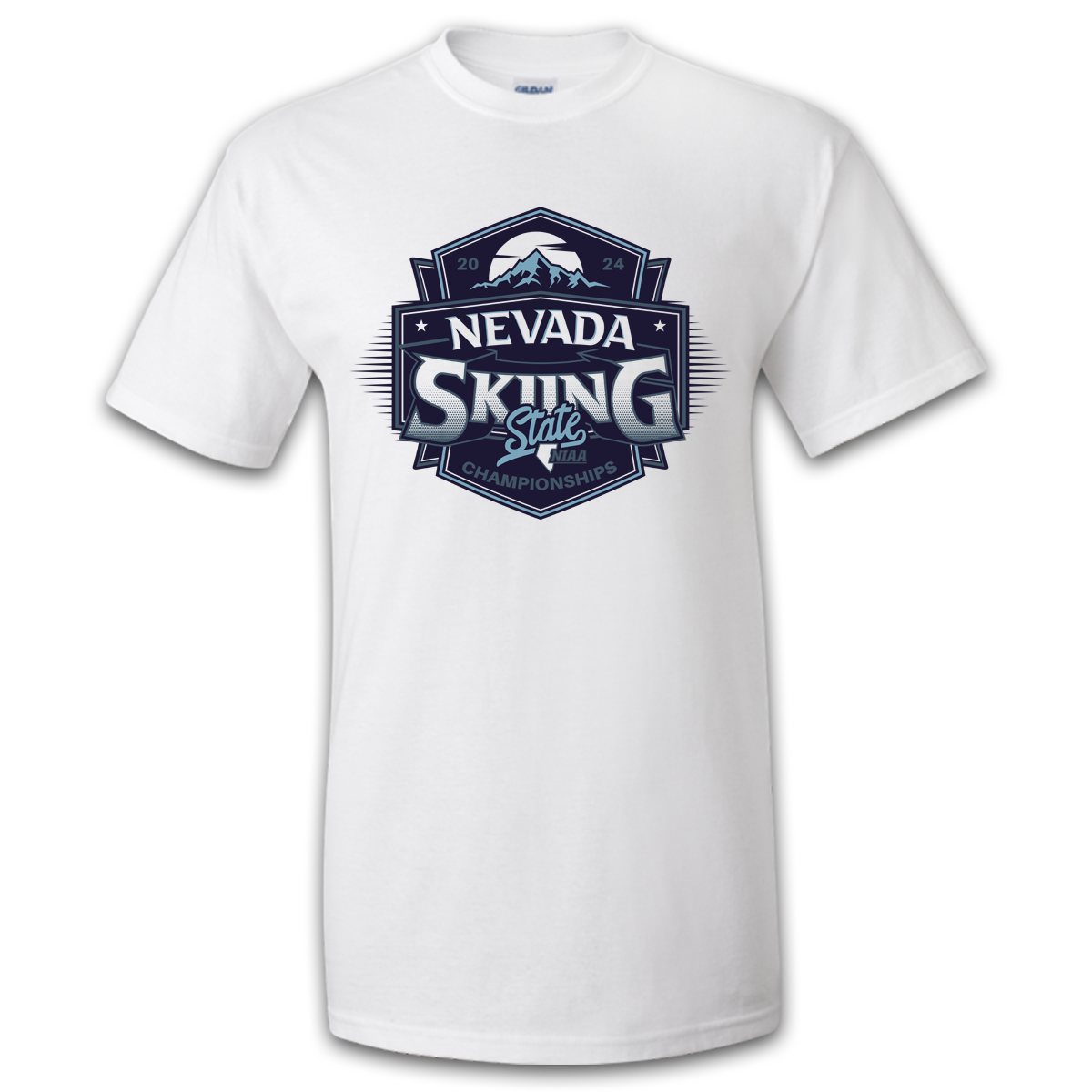 2024 NIAA State Championship Skiing T-Shirt