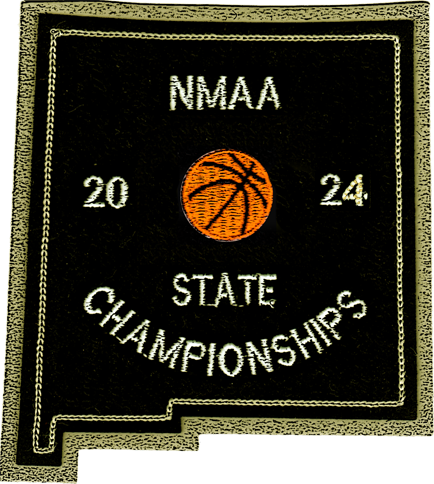 2024 NMAA State Championship Basketball Patch