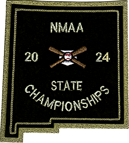 2024 NMAA State Championship Baseball Patch