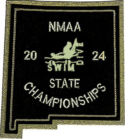 2024 NMAA State Championship Swim & Dive Patch