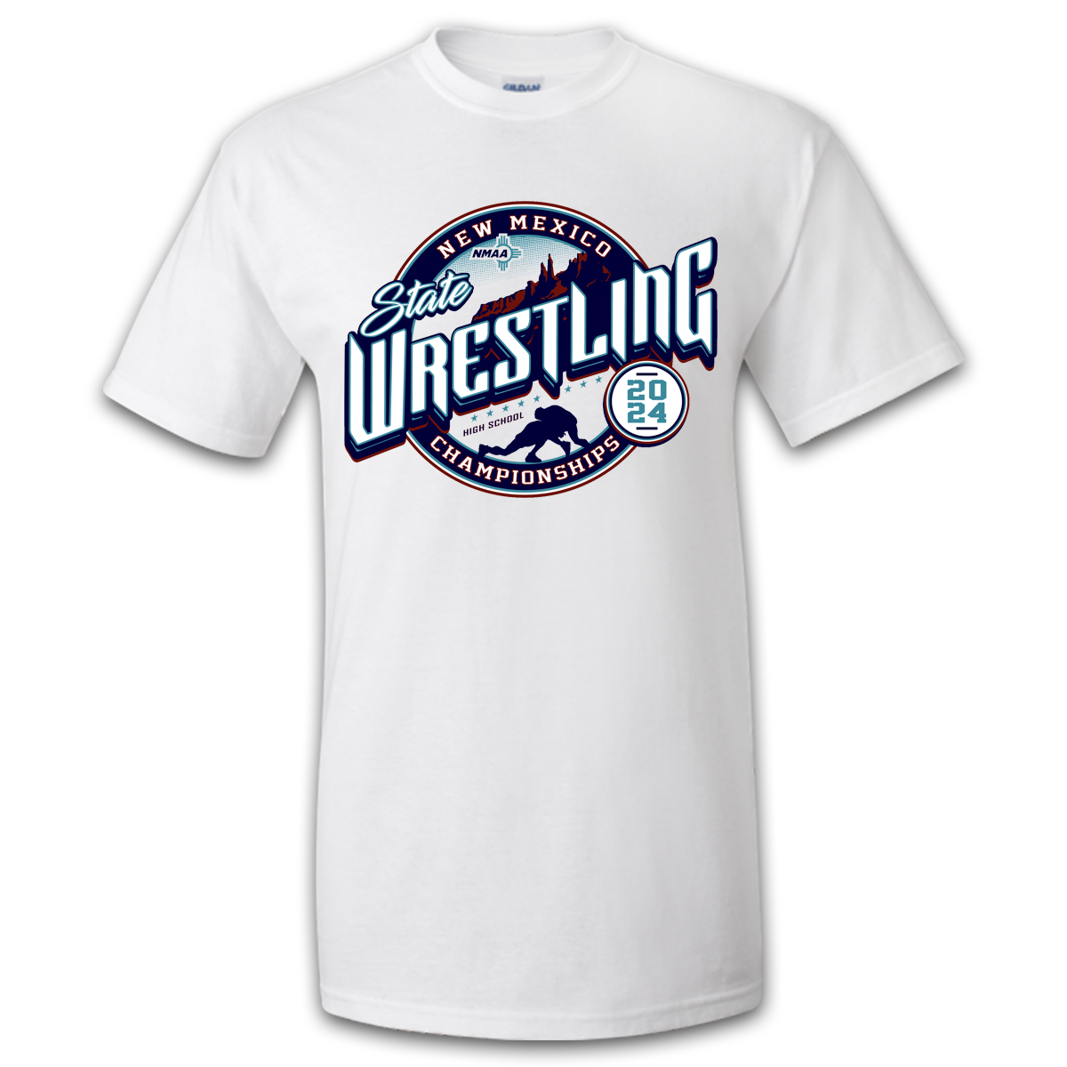 2024 NMAA State Championship Wrestling T-Shirt