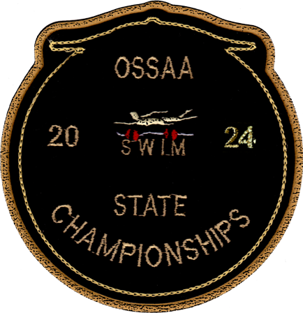 2024 OSSAA State Championship Swimming Patch